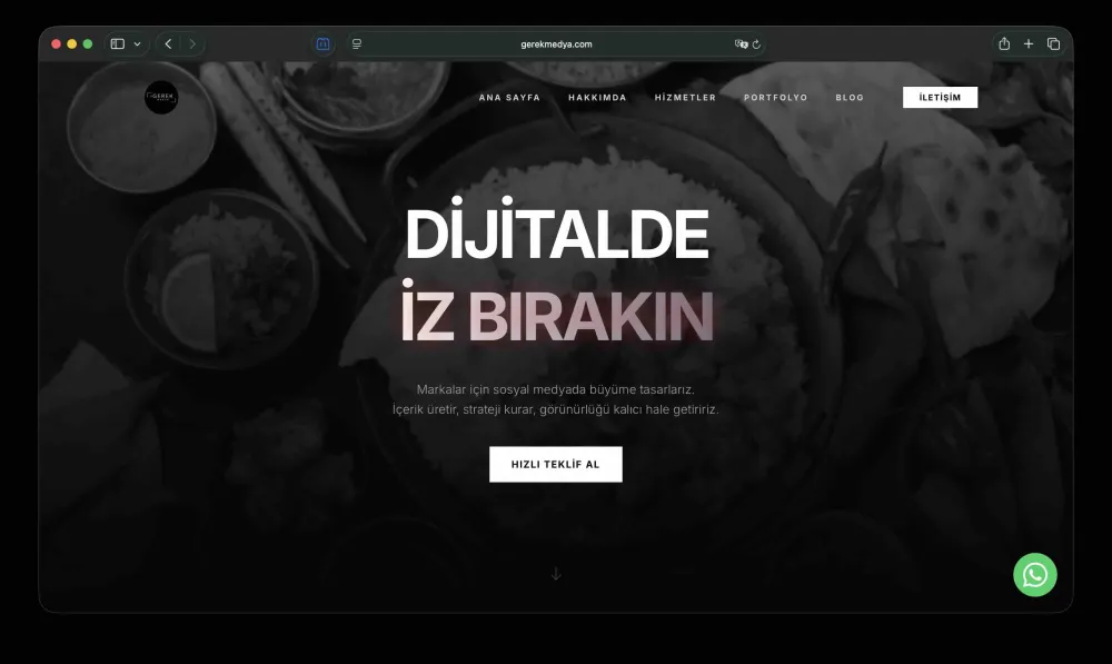 Gerek Medya website